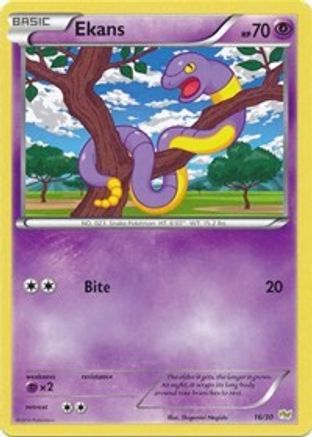 Ekans 16 - XY Trainer Kit Sylveon & Noivern - Poke-Collect