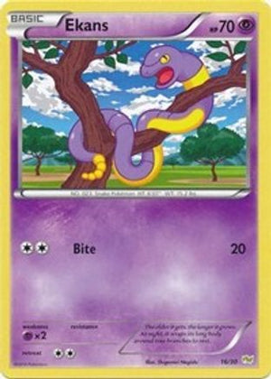 Ekans 16 - XY Trainer Kit Sylveon & Noivern - Poke-Collect
