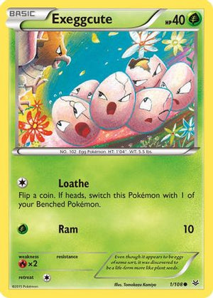 Exeggcute 1/108 - XY  Roaring Skies - Poke-Collect