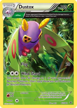 Dustox (8 Delta) 8/108 - XY  Roaring Skies - Poke-Collect