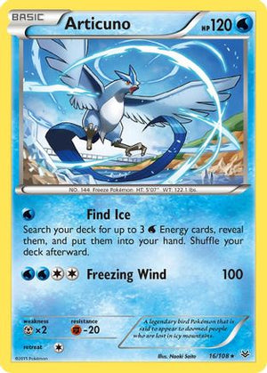 Articuno 16/108 - Roaring Skies Reverse Holofoil - Poke-Collect