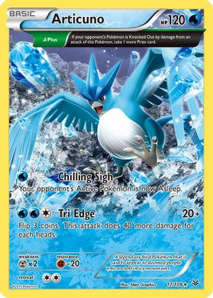 Articuno 17/108 - Roaring Skies Reverse Holofoil - Poke-Collect