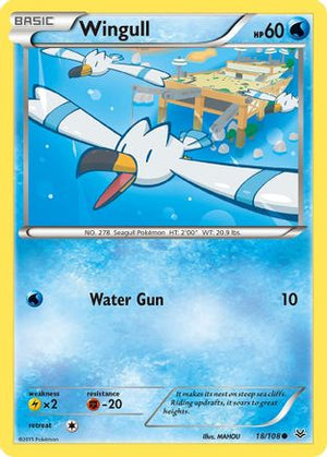 Wingull 18/108 - Roaring Skies - Poke-Collect