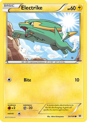 Electrike 24/108 - Roaring Skies Reverse Holofoil - Poke-Collect