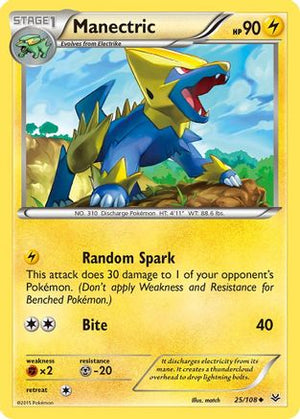 Manectric 25/108 - Roaring Skies - Poke-Collect