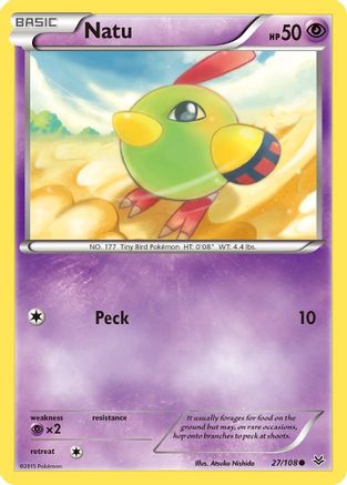 Natu (27) 27/108 - XY  Roaring Skies - Poke-Collect