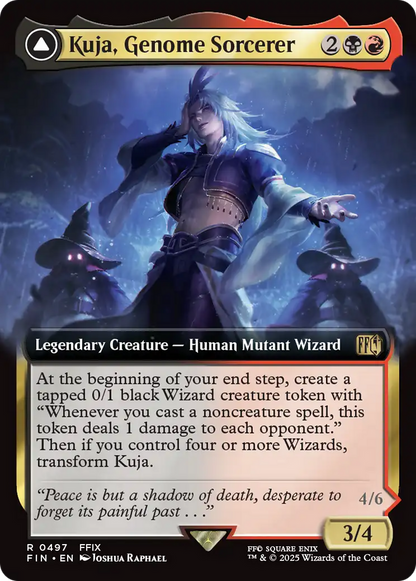 Kuja, Genome Sorcerer // Trance Kuja, Fate Defied (FIN-497) - FINAL FANTASY: (Extended Art)
