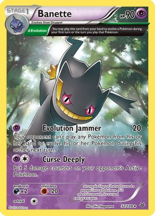 Banette (32 Delta) 32/108 - XY  Roaring Skies Reverse Holofoil - Poke-Collect
