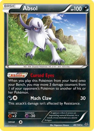 Absol 40/108 - Roaring Skies Holofoil - Poke-Collect