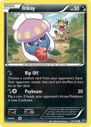 Inkay 41/108 - XY  Roaring Skies - Poke-Collect