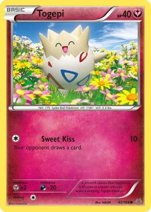Togepi 43/108 - Roaring Skies Reverse Holofoil - Poke-Collect