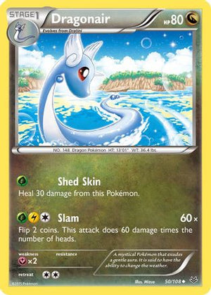 Dragonair 50/108 - XY  Roaring Skies Reverse Holofoil - Poke-Collect