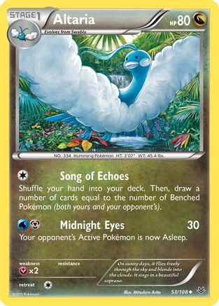 Altaria 53/108 - Roaring Skies - Poke-Collect