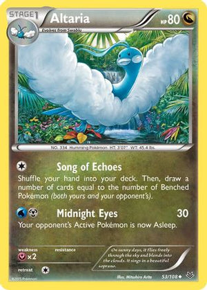 Altaria 53/108 - Roaring Skies - Poke-Collect
