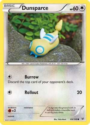 Dunsparce 68/108 - XY  Roaring Skies - Poke-Collect