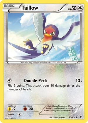 Taillow 70/108 - Roaring Skies - Poke-Collect