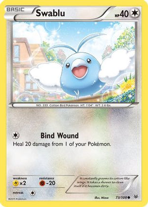 Swablu 73/108 - Roaring Skies - Poke-Collect