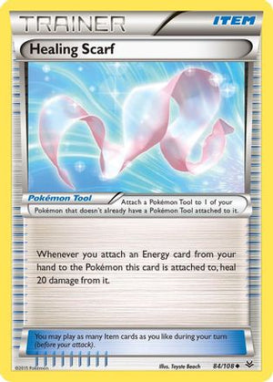 Healing Scarf 84/108 - XY  Roaring Skies - Poke-Collect
