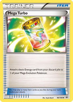 Mega Turbo 86/108 - XY  Roaring Skies Reverse Holofoil - Poke-Collect