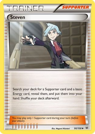 Steven 90/108 - Roaring Skies - Poke-Collect