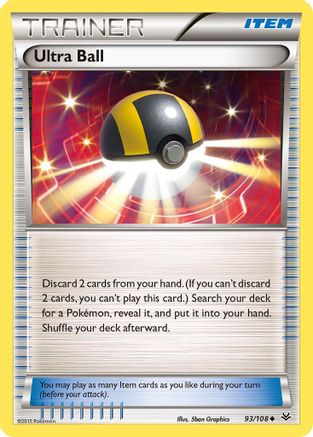 Ultra Ball 93/108 - Roaring Skies - Poke-Collect