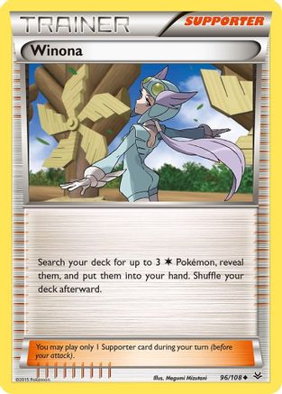 Winona 96/108 - Roaring Skies Reverse Holofoil - Poke-Collect