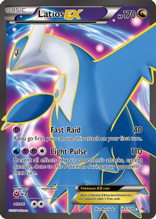 Latios-EX 101/108 - Roaring Skies Holofoil - Poke-Collect