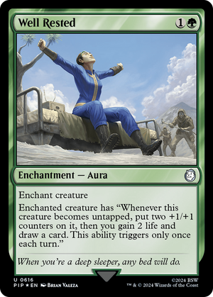 Well Rested (Surge Foil) (PIP-616) - Fallout Foil - Poke-Collect