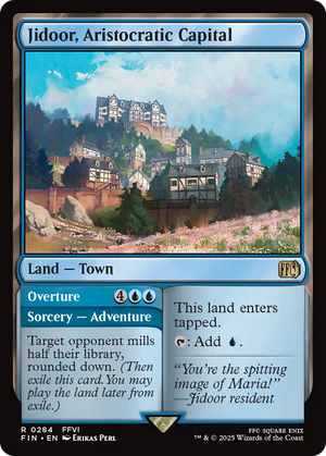 Jidoor, Aristocratic Capital // Overture (FIN-284) - FINAL FANTASY Foil - Poke-Collect