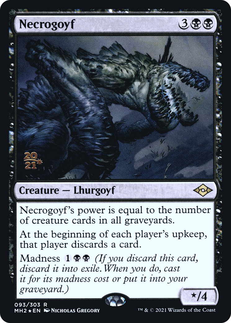 Necrogoyf (PRE-093) - Modern Horizons 2 Promos Foil