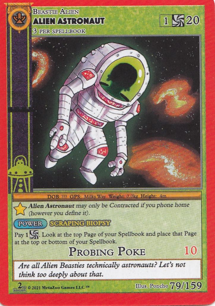 Alien Astronaut [Cryptid Nation Second Edition] - Poke-Collect