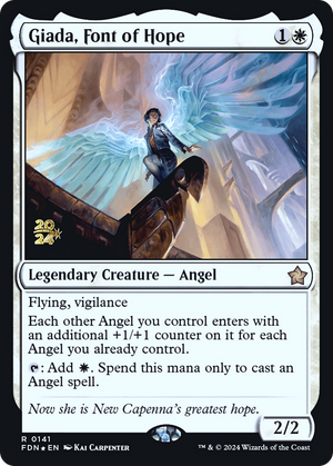 Giada, Font of Hope (PRE-141) - Foundations Promos Foil
