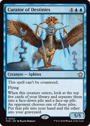 Curator of Destinies (FDN-034) - Foundations Foil
