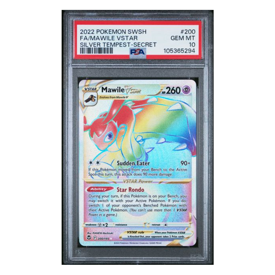Mawile VSTAR FA Silver Tempest #200 PSA 10