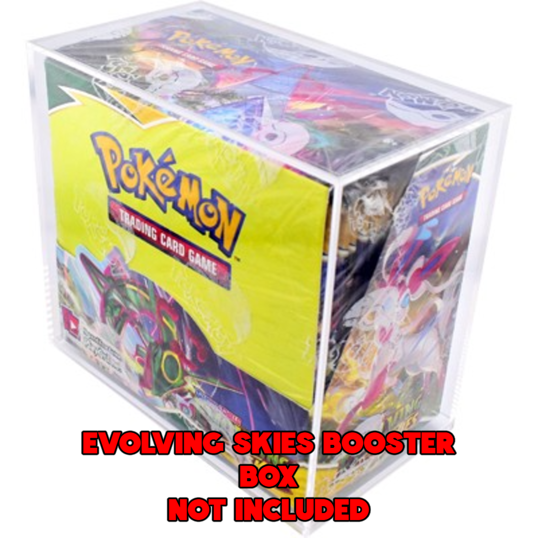 Bearish Acrylic Case Pokemon Booster Display Bearish Acrylic Case Pokemon Booster Display