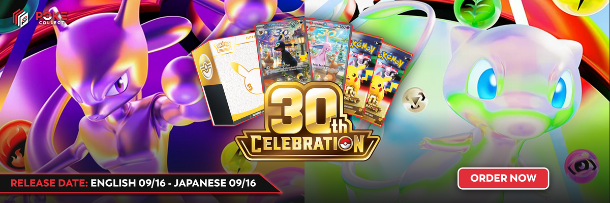 Pokémon 30th Celebration card products