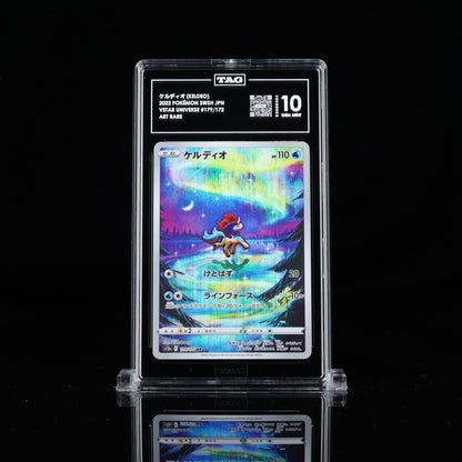 ケルディオ KELDEO 2022 POKÉMON SWORD & SHIELD JAPANESE #179/172 VSTAR UNIVERSE ART RARE TAG Gem Mint 10