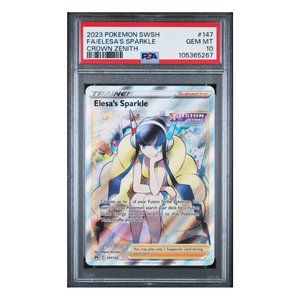 Elesa's Sparkle FA Crown Zenith #147 PSA 10