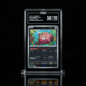 Chansey Master Ball Holo 151 113/165 TAG Gem Mint 10