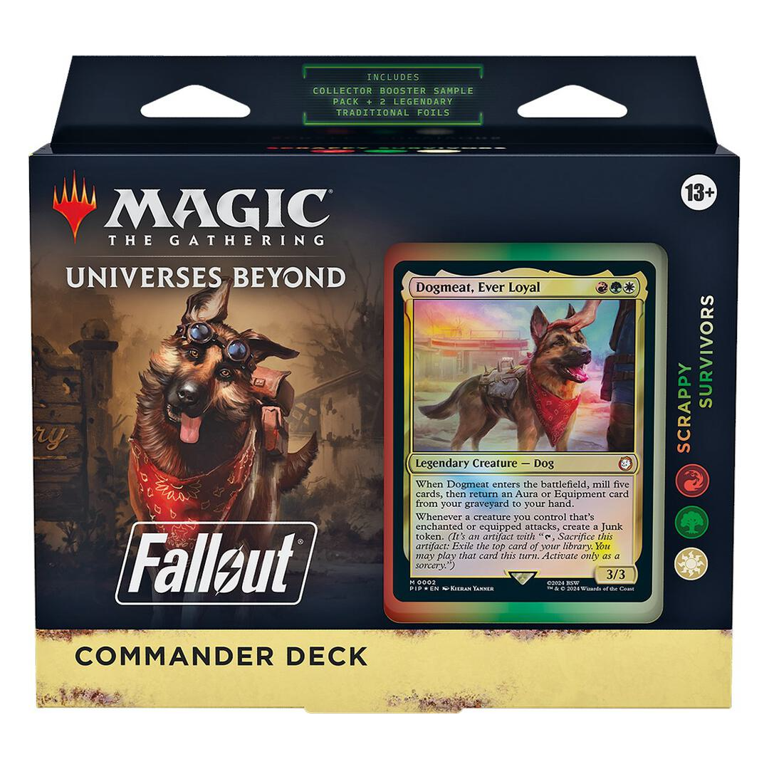Magic the Gathering: Fallout Commander Deck - Scrappy Survivors - Poke-Collect