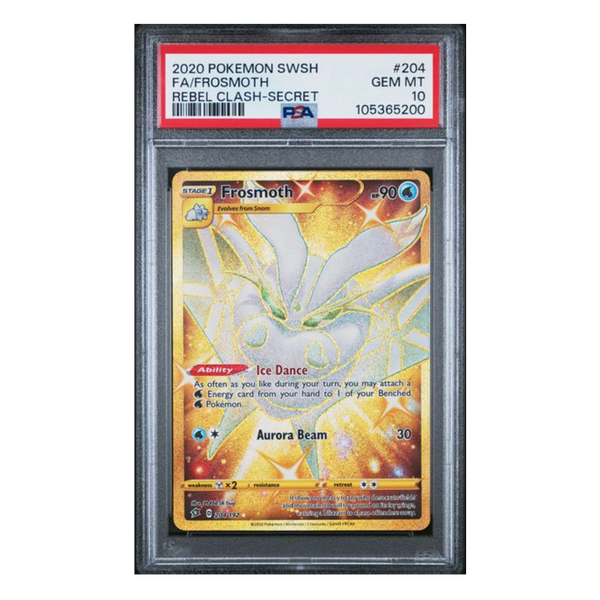 Frosmoth FA Rebel Clash #204 PSA 10 - Poke-Collect