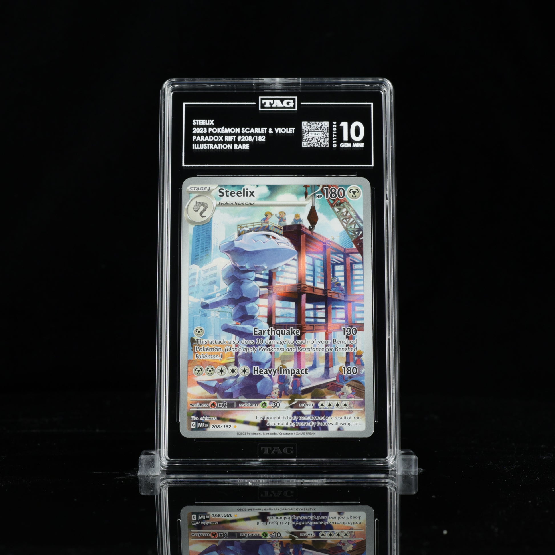 Steelix #208 IR Paradox Rift TAG 10 - Poke-Collect