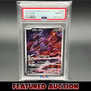 Groudon AR - Raging Surf- PSA 10