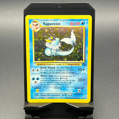 Vaporeon Jungle Unlimited Holo Rare #12/64  (MP)