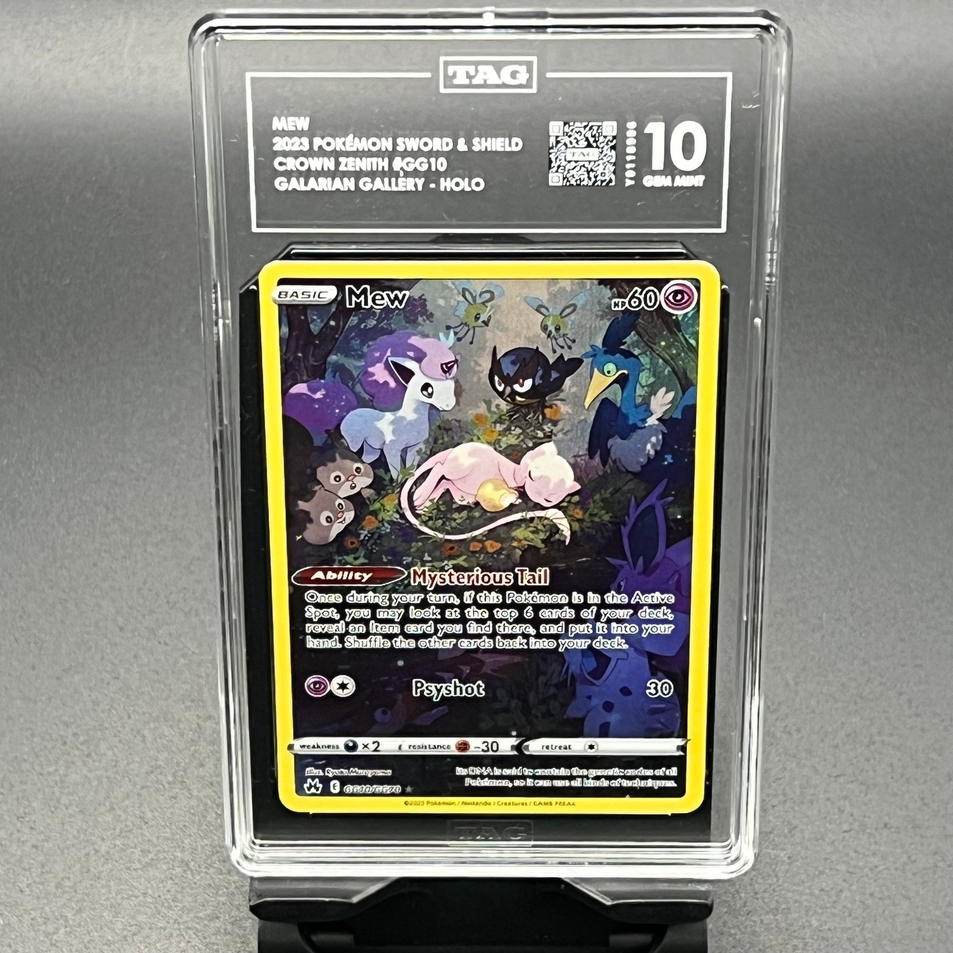 Mew Crown Zenith #GG10 TAG GMT 10 - Poke-Collect