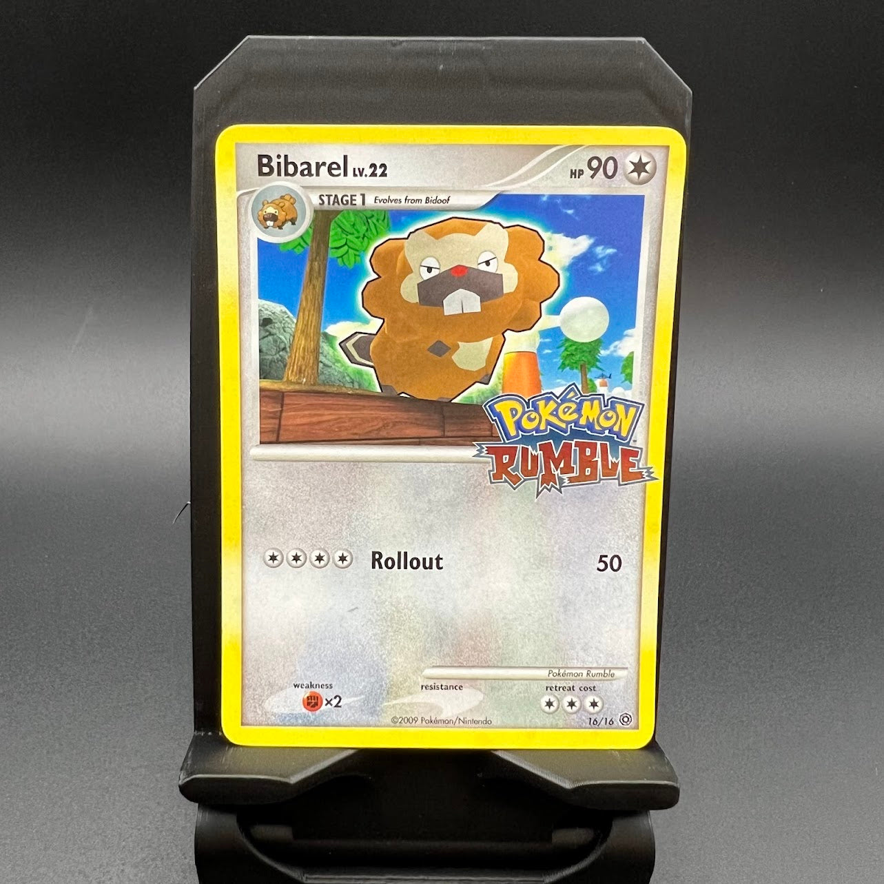 Bibarel - Rumble - Stamped Promo (DMG)