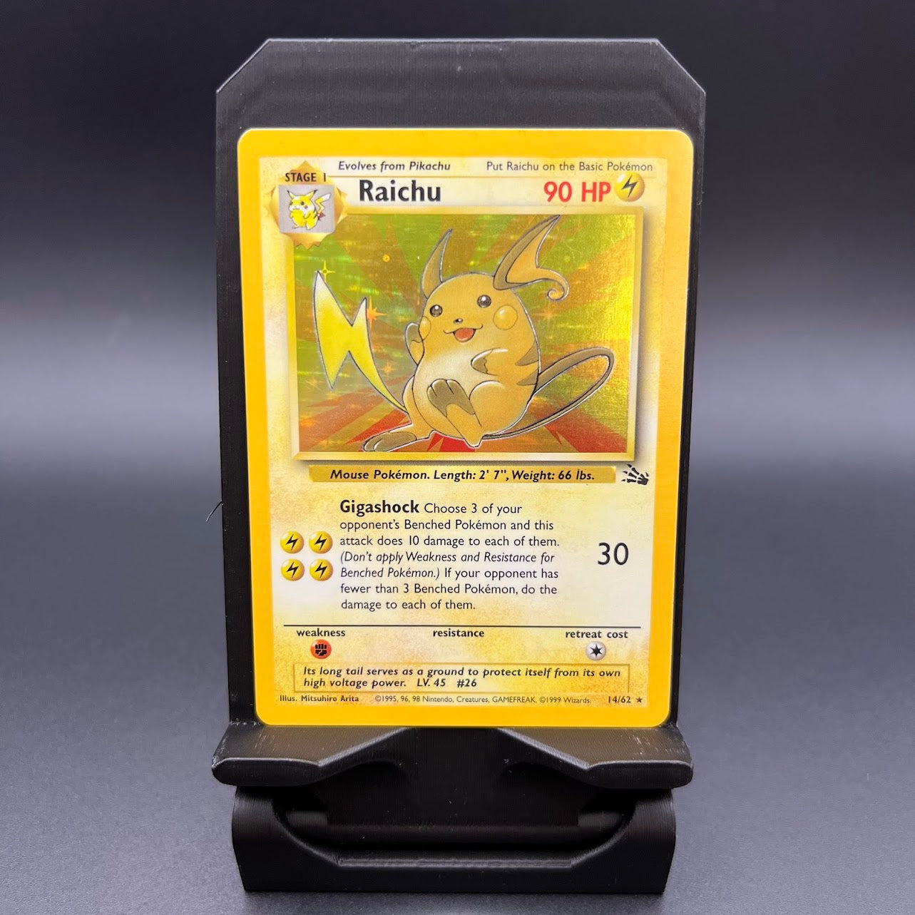 Raichu - Fossil Unlimited Holofoil - (MP)