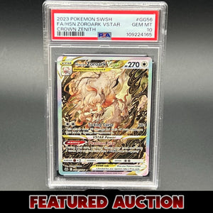 Hisuian Zoroark Vstar - Crown Zenith - PSA 10