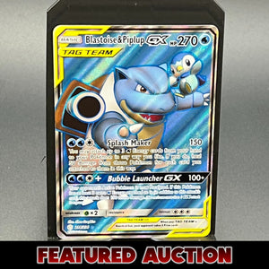 Blastoise & Piplup GX Tag Team -  SM - Cosmic Eclipse
