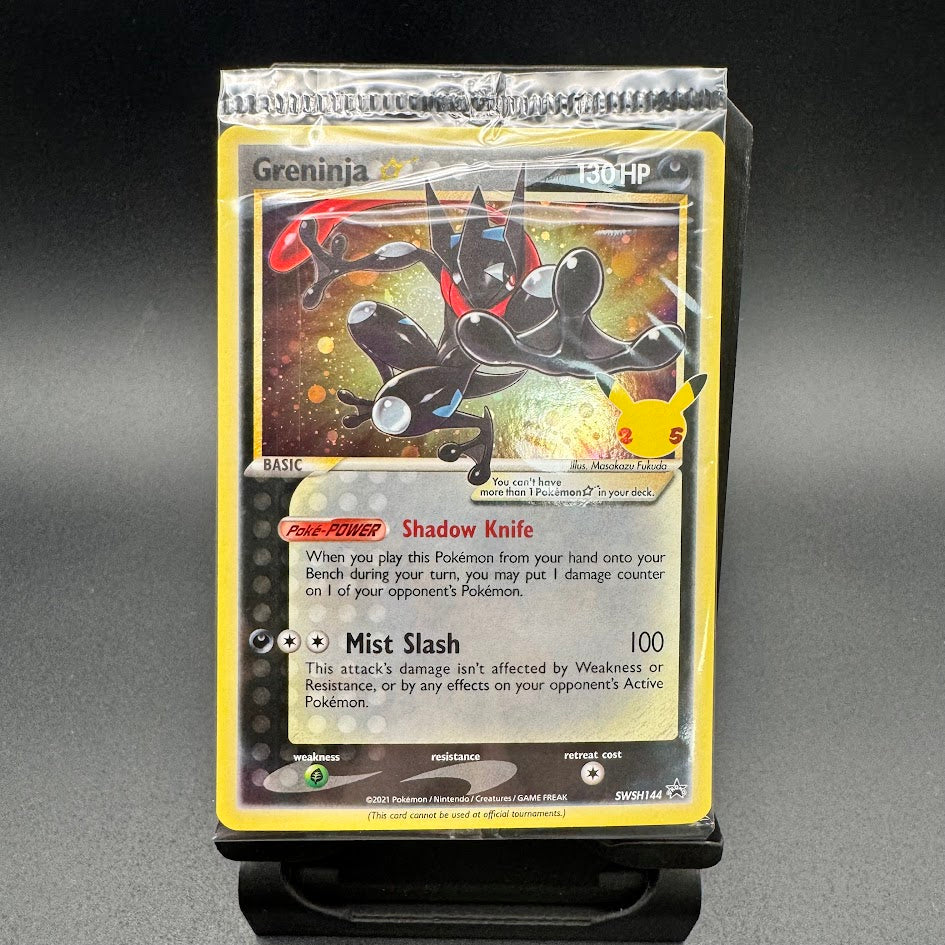 Greninja Star Celebrations Promo SWSH144 (Sealed)